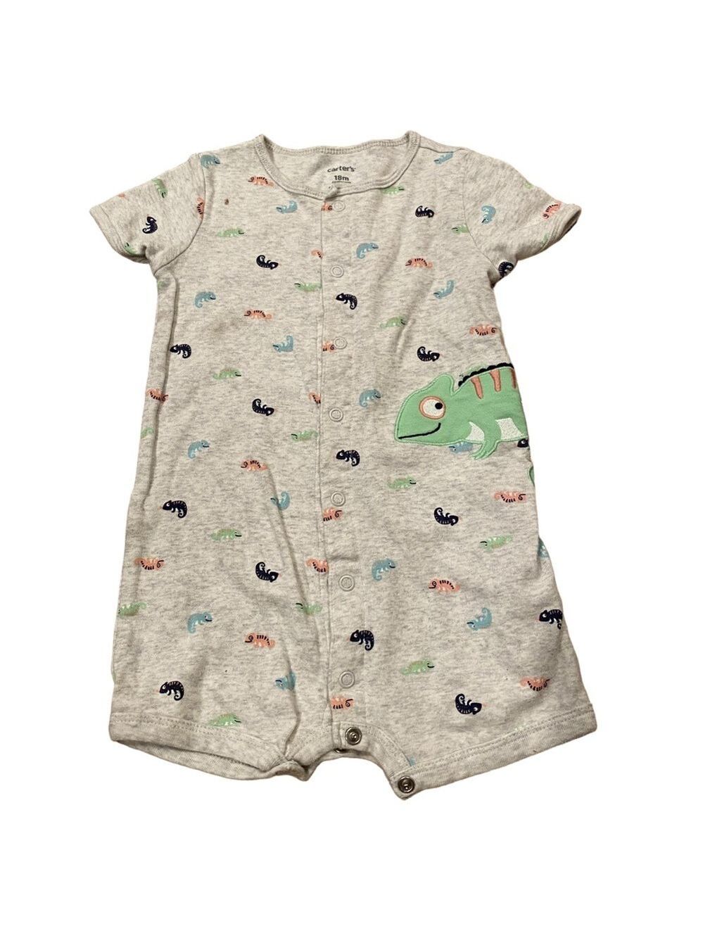 Carters Toddler Boy 18 m Summer Romper Shortall Outfit Baby Clothing 4/$20 🛑